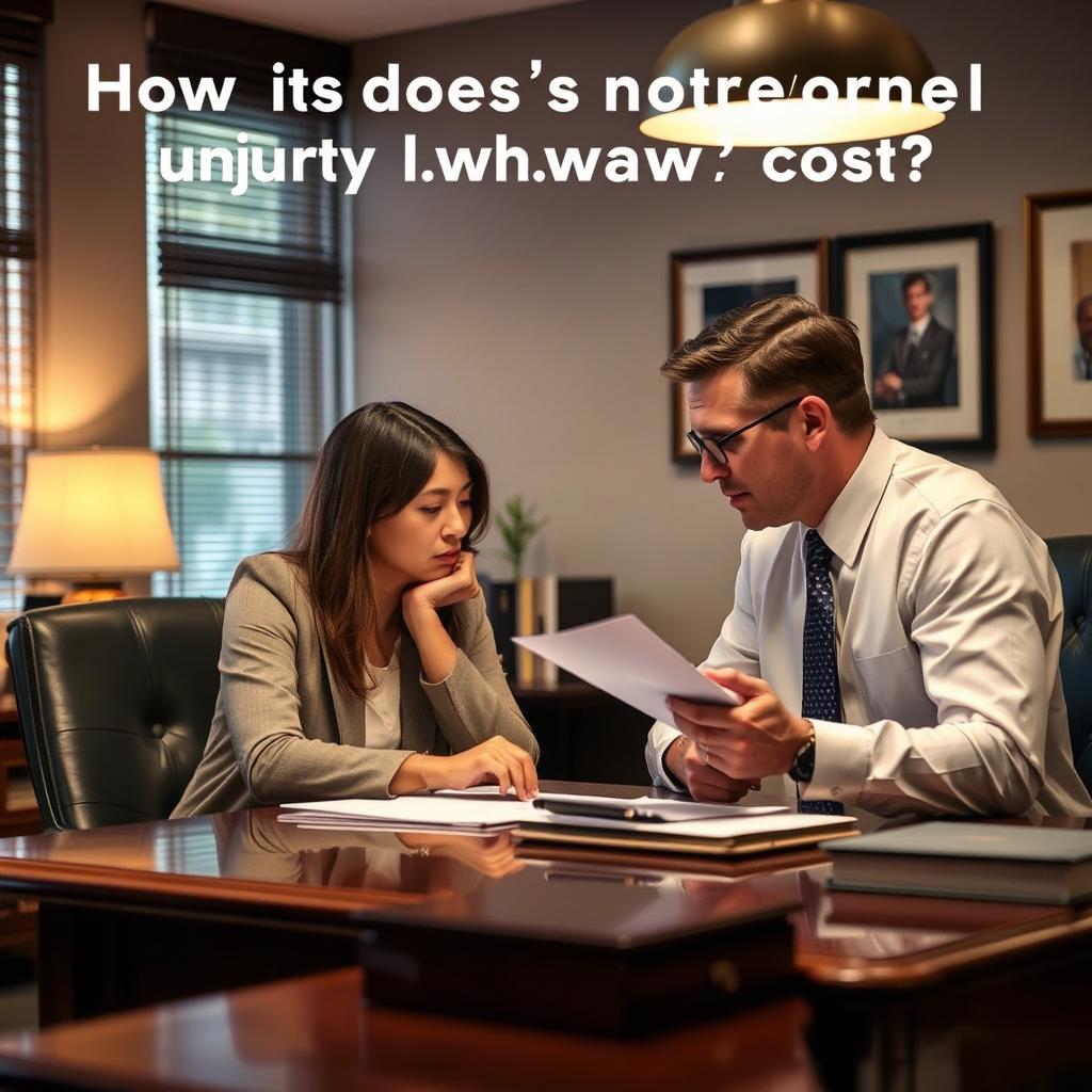 How much does a personal injury lawyer cost in Greene County
