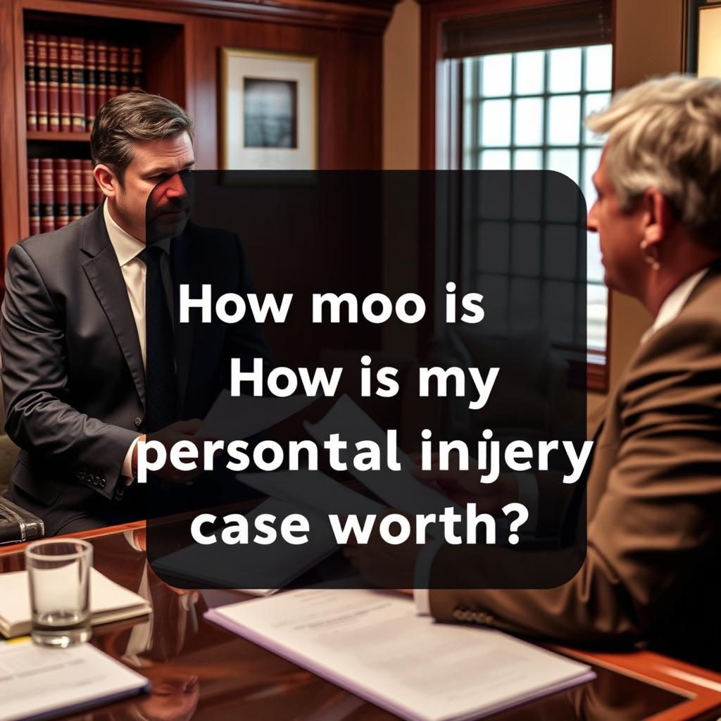 How much is my personal injury case worth in Petworth